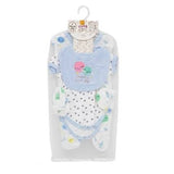 5pcs Baby Wear Set Blue And White | cl202-1