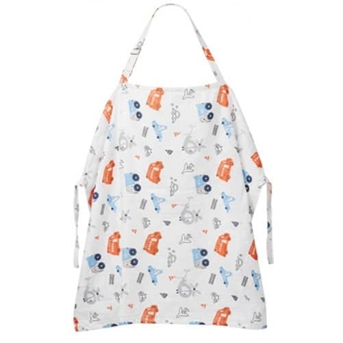 Breastfeeding Nursing Cotton Apron Cover White |  cl199-1