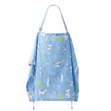 Breastfeeding Nursing Cotton Apron Cover Blue |  cl199-1
