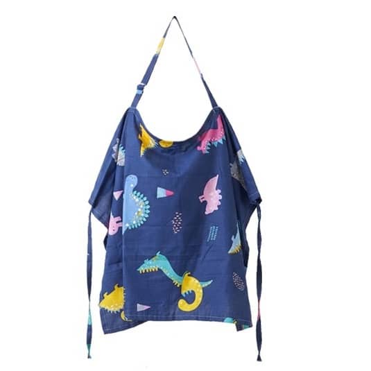 Breastfeeding Nursing Cotton Apron Cover Dark Blue |  cl199-1