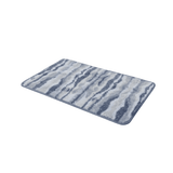 Non-Slip Soft Floor Rug Mat for Door Bathroom Near Sofa Bedroom Kitchen Blue Gray And White |  DT-1168