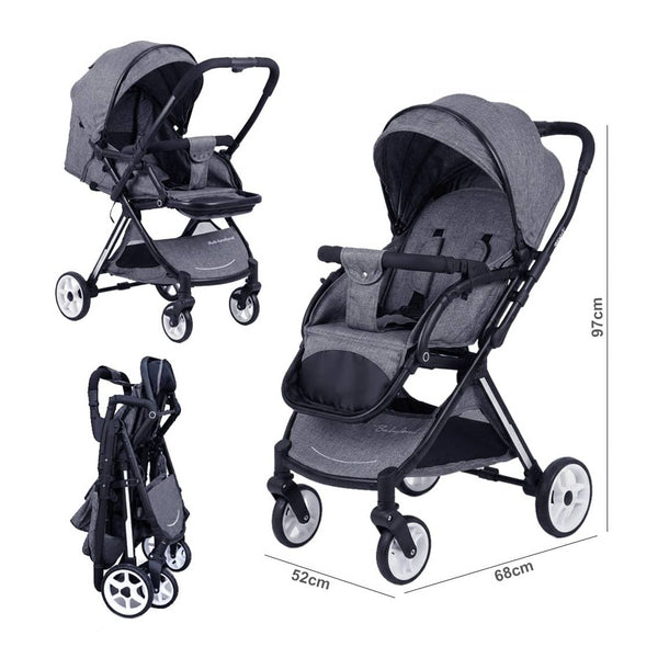 Baby Stroller 0-36m Gray | st021-07