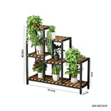 Wooden Flower Pot Stand | Deco29