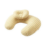 Full Round Massage Table Bolster Pillow Pad Blue Beige | am353-2