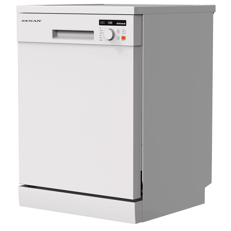 ZENAN | Fress Standing Dishwasher | ZDW-E6101AW