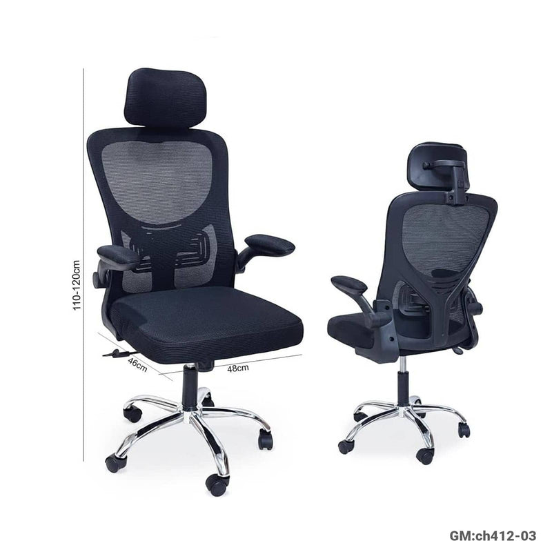 Ergonomic Office Chair (Hydraulic height adjustable) | ch412-03