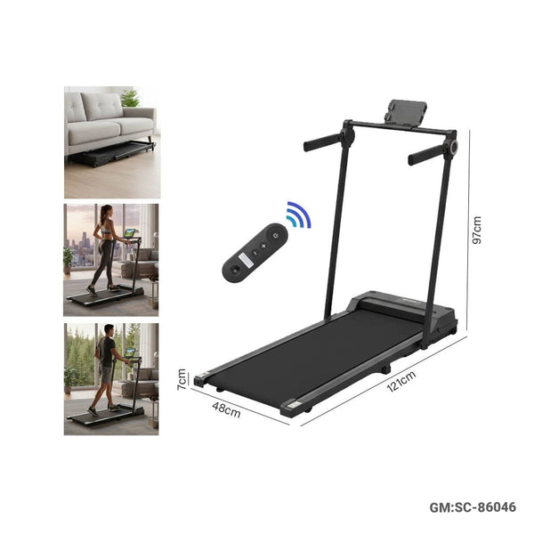 Foldable Electric Walking Treadmill (Treadmill for Walking Running Machine 1-6km/h, with Remote Control) | SC-86046