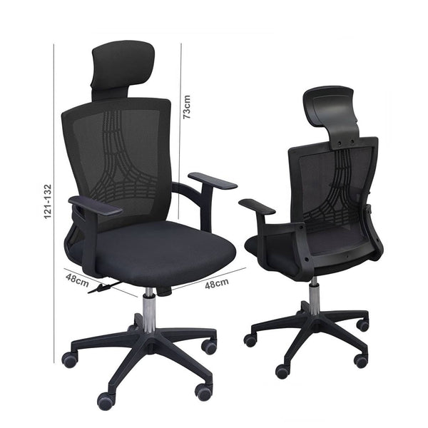 comfortable& ergonomic office chair Black | ch448-2