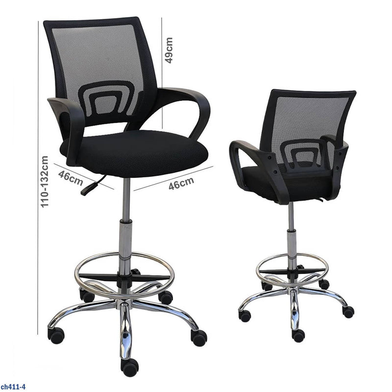 Receptionist Office High Chair | ch411-4