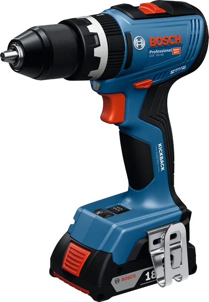 BOSCH | Impact Drill 2X2 AH Battery | GSB 18V-65