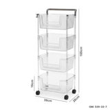 Multifunctional Rolling Storage Shelves Cart | 539-33-7