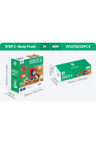 PANDA JUNIOR | Level Up Puzzles Stage 2 : Busy Truck | 49700736