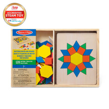 MELISSA & DOUG | Pattern Blocks and Boards Classic Toy 3+ years | 46010029