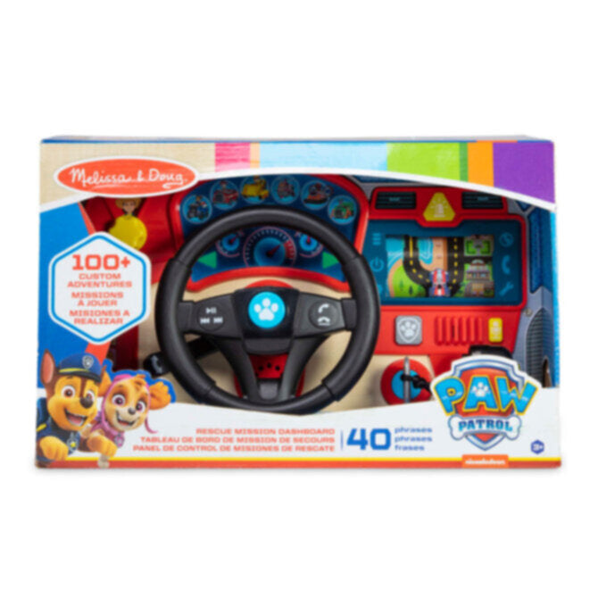 MELISSA & DOUG | Paw Patrol Rescue Mission Wooden Dashboard | 46033275
