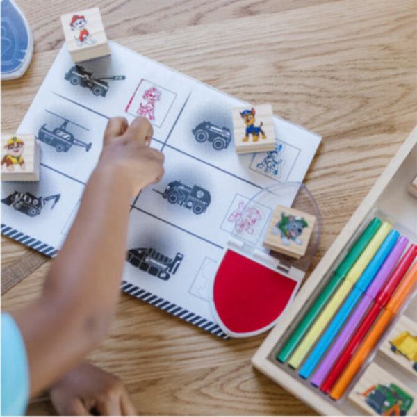 MELISSA & DOUG | Paw Patrol Wooden Stamps Activity Set | 46033264