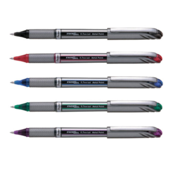 PENTEL | Energel Roller Gel Pen Blue 0.7 mm 5Pcs | PE-BL27-05