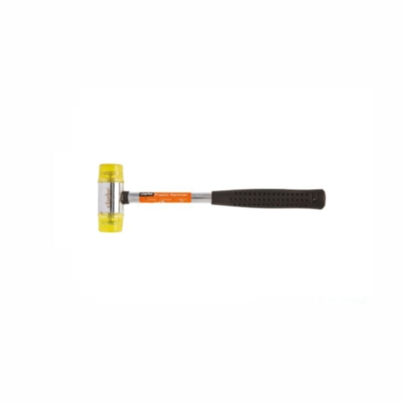 CLARKE | Plastic Hammer 40mm Steel Handle with Comfortable Black Rubber Grip  | PH40C
