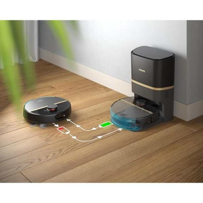 PHILIPS | Home Run 7000 Series Aqua Vacuum & Mop Robot | XU7100/01