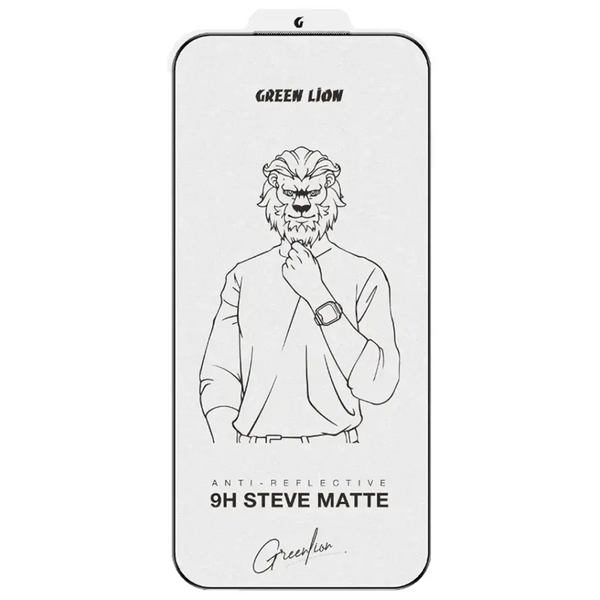 GREEN LION | 9H Steve Matte Iphone Screen Protector | GN9HSMT17PCL (17 pro,17 pro max)