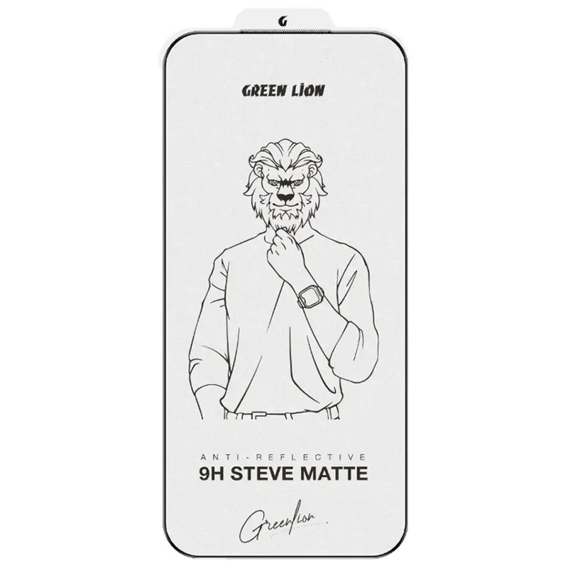 GREEN LION | 9H Steve Matte Iphone Screen Protector | GN9HSMT17PCL (17 pro,17 pro max)