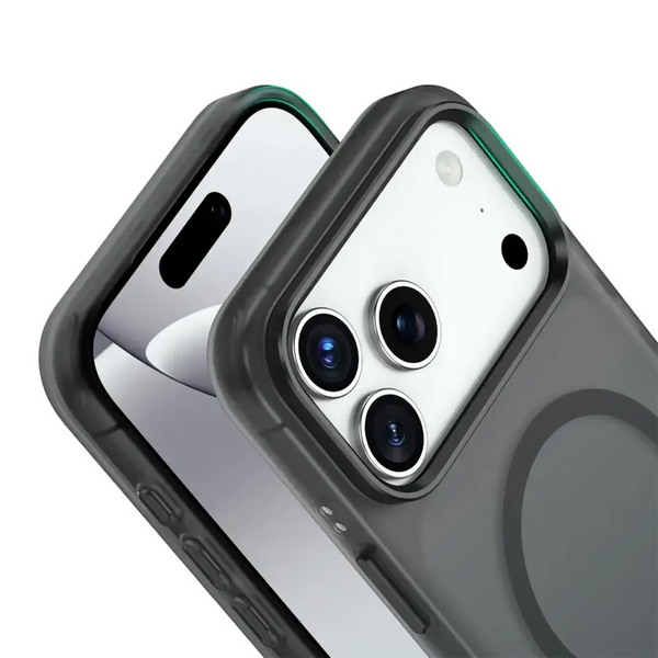 GREEN LION | Matte Magsafe x Iphone Cover | GNMMGX17P (17pro) ( black, orange) (17 pro max black)