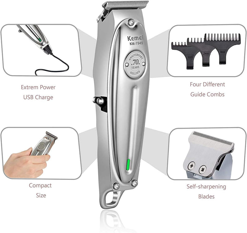 KEMEI | Cordless Hair Clipper | LFQ-KM-1949