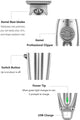 KEMEI | Cordless Hair Clipper | LFQ-KM-1949