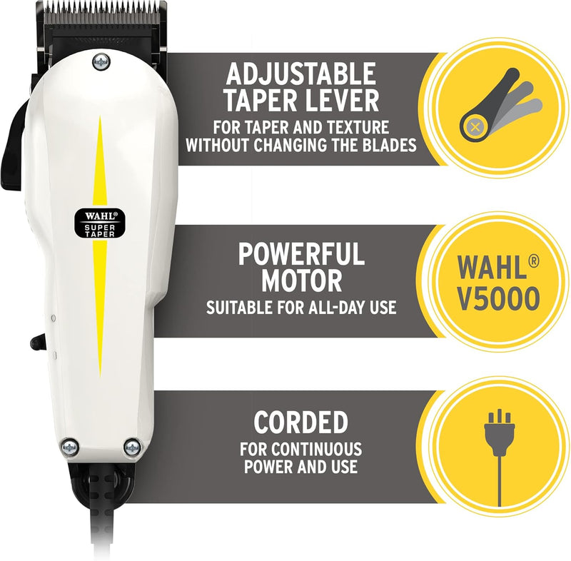 WAHL | Super Taper Hair Clipper | 8467-100