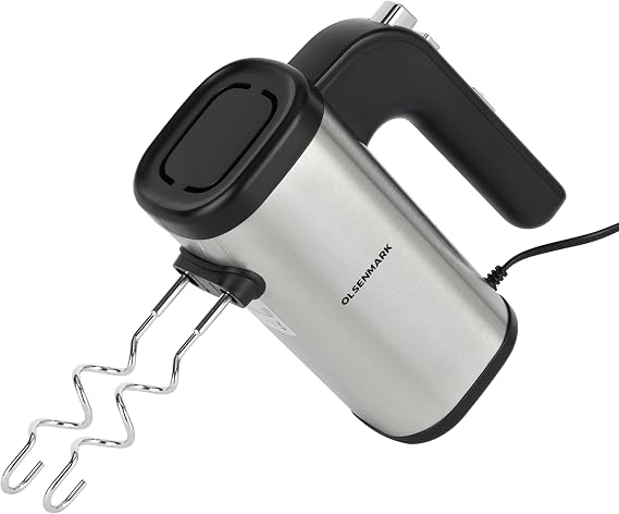 OLSENMARK | Hand Mixer 5 Speed Turbo Function | OMHM7064