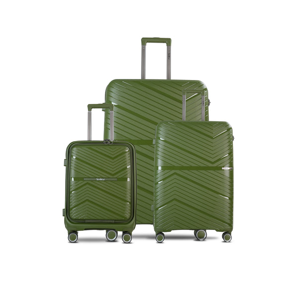 TRAVELLER | PP 8 Wheel Luggage 24 expd 28 Anti Theft | TR3032