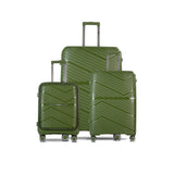 TRAVELLER | PP 8 Wheel Luggage 24 expd 28 Anti Theft | TR3032