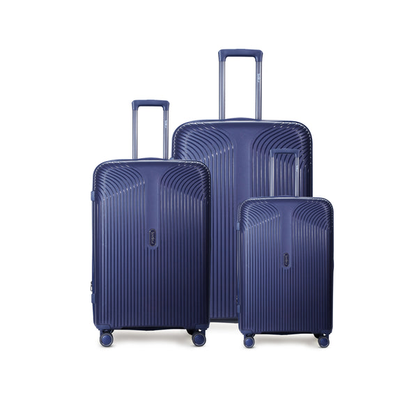 TRAVELLER | Freestyle 3PCS PP 8 Wheel Trolly 20"24"28" | TR3347