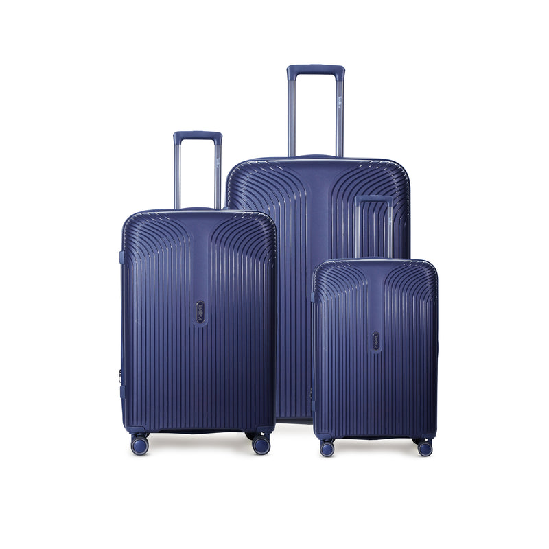 TRAVELLER | Freestyle 3PCS PP 8 Wheel Trolly 20