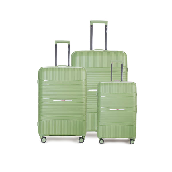 TRAVELLER | Guard 3 PCS PP 8 Wheel Luggage 20"24"28" | TR3354
