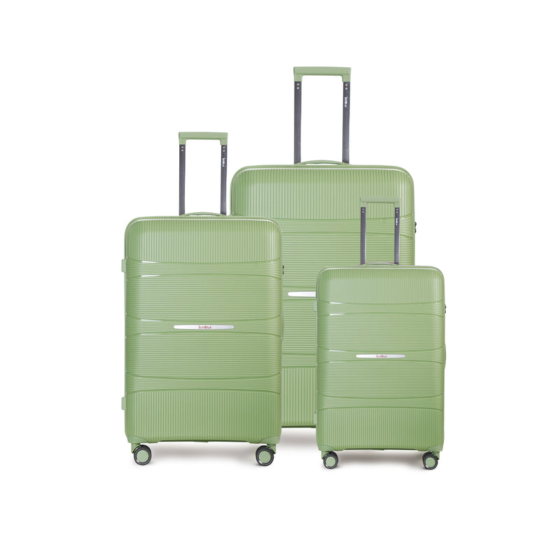 TRAVELLER | Guard 3 PCS PP 8 Wheel Luggage 20