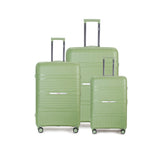 TRAVELLER | Guard 3 PCS PP 8 Wheel Luggage 20