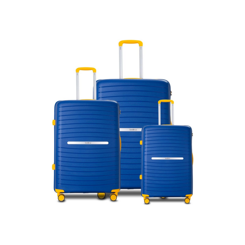 TRAVELLER | 3 PCS PP 8 Wheel Trolly 20