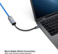 BENFEI | USB-C to Ethernet Adapter Thunderbolt 3/4 | 000269grey