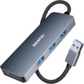 BENFEI | USB 3.0 Hub 4 Ports USB A Splitter | 000305grey