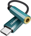 BENFEI | USB C to Audio Jack Adapter with DAC chipset USB-C to 3.5mm | 000349blue