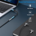 BENFEI | USB C to Audio Jack Adapter with DAC chipset USB-C to 3.5mm | 000349blue