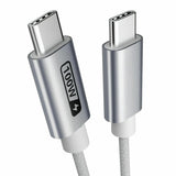 BENFEI | USB C to USB C Cable 100W 1M | 000351silver-1M