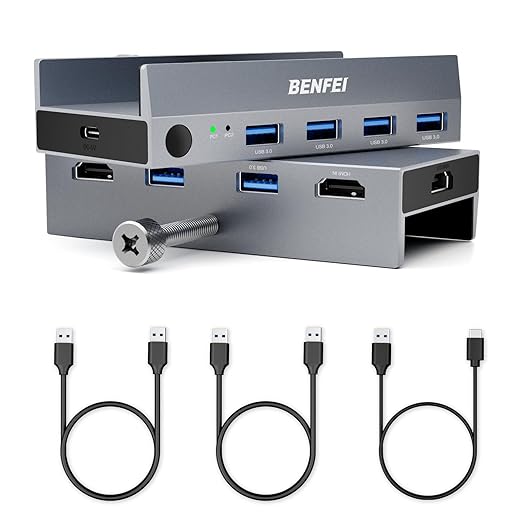 BENFEI | HDMI 2.1 KVM Switch | 000355grey