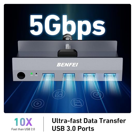 BENFEI | HDMI 2.1 KVM Switch | 000355grey