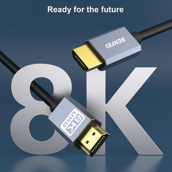 BENFEI | 8K HDMI to HDMI Cable | 000358grey