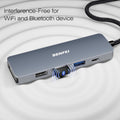 BENFEI | USB C Hub 5-in-1 with 4K HDMI Certified | 000360grey