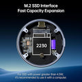 BENFEI | 10 Gbps Magnetic M.2 NVME SSD Enclosure Supports | 000373grey