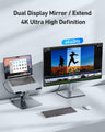 BENFEI | Laptop Stand with USB C 7in1 Docking Station HDMI | 000397grey