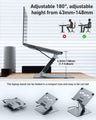 BENFEI | Laptop Stand with USB C 7in1 Docking Station HDMI | 000397grey