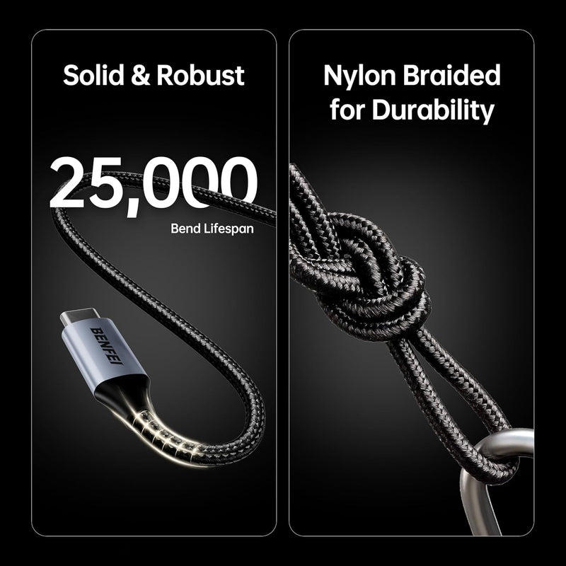 BENFEI | USB Printer Cable 6.6FT 2 Meter | 000405grey-2M